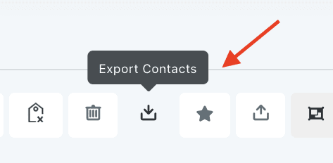 Bulk Actions - Import and Export Contacts